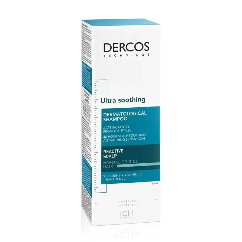 Expediere rapidă Sampon Ultracalmant Par Normal si Gras Dercos, 200 ml, Vichy